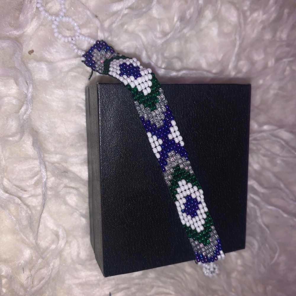 handmade beaded bracelet